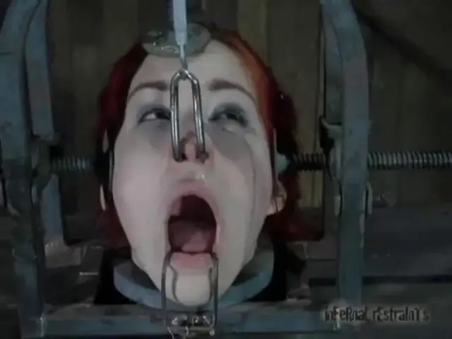 restrained sub slut calico lane receives painful torture bdsm porn poster