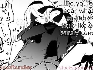 used by 2b femdom voiced oral & anal joi futa hentai/ poster