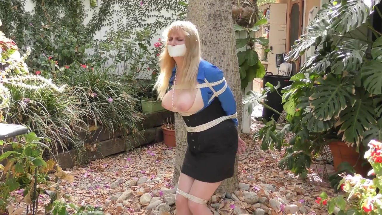 secretary bondage outdoor bdsm video poster