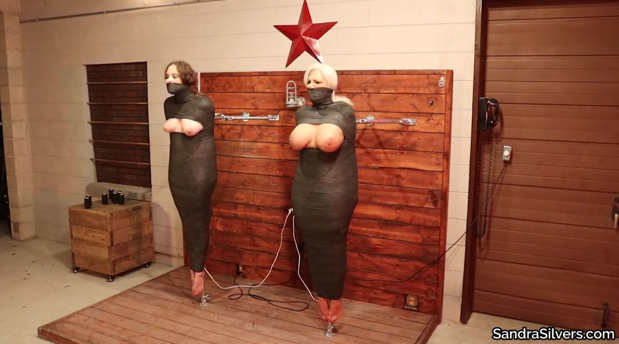 big tit sandra and friend gagged and mummified by soviet unit poster