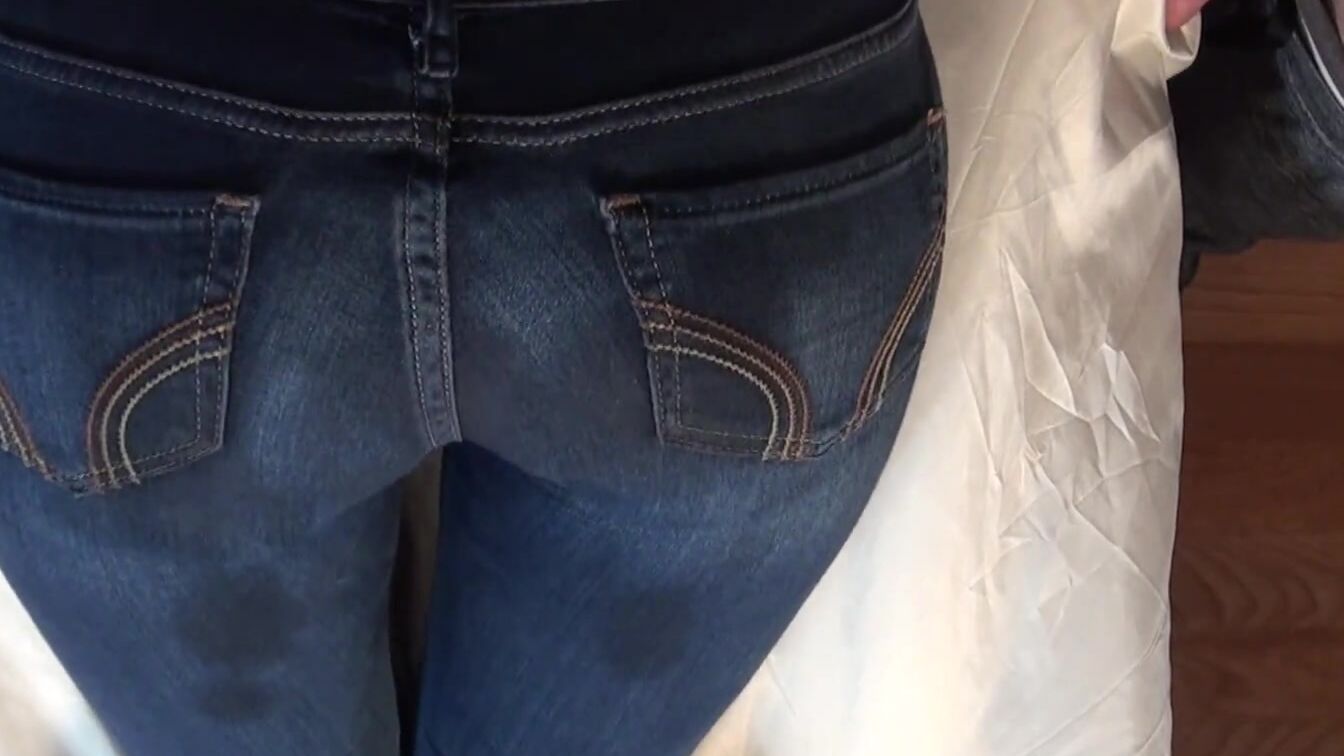 omg he wrecked my jeans. pov booty grind finger jeans bondage poster