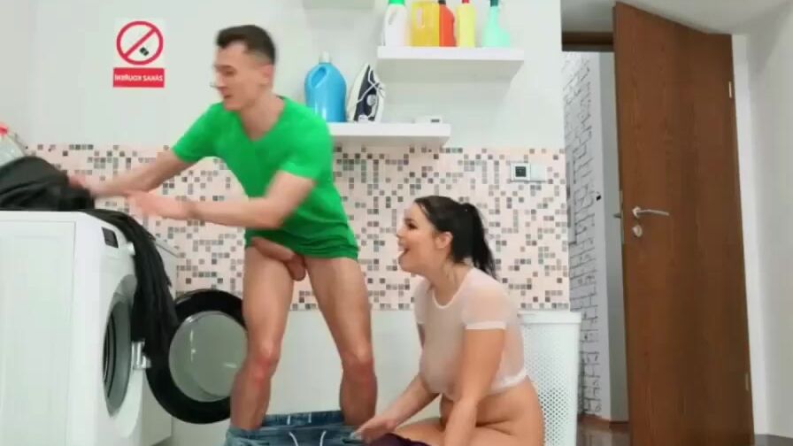 sofia lee caught by surprise into the laundry poster