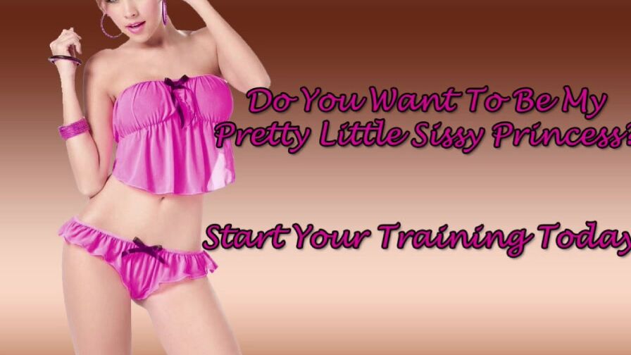 asmr sissy training for panty femboys joi poster