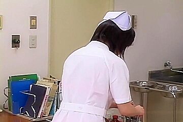 best japanese slut in incredible nurse, blowjob jav movie poster