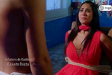 melissa paredes red cleave gagged poster